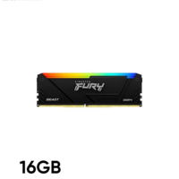 זיכרון Kingston 16GB FURY Beast DDR4 RGB