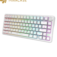 Miracase MMCK300 – لوحة مفاتيح ميكانيكية سلكية بيضاء