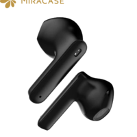 אוזניות אלחוטיות דגם MTWS140 מבית MIRACASE בצבע שחור