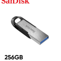 התקן  SanDisk Ultra Flair USB 3.0 256GB Flash Drive