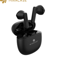 אוזניות אלחוטיות דגם MTWS140 מבית MIRACASE בצבע שחור