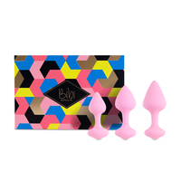 סט פלאג אנאלי לא רוטט לאימון- Feelztoys Bibi