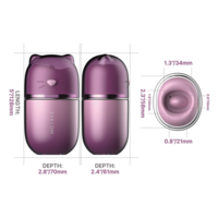 ויברטור חתחתול מוצץ,יונק,מלקק ורוטט-svakom