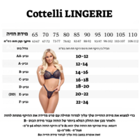 סט ארוטי מידה גדולה-Cottelli CURVES