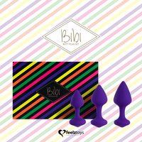 סט פלאג אנאלי לא רוטט לתרגול-Feelztoys Bibi