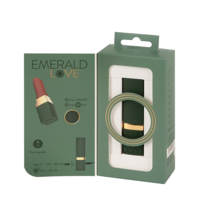 ויברטור שפתון יוקרתי רוטט ונטען- Emerald Love