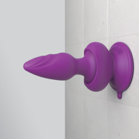 פלאג אנאלי רוטט וחזק עם כוס יניקה-Pipedream