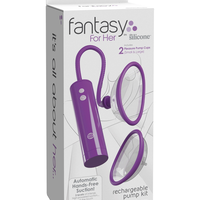משאבה נטענת עם ואקום לגירוי הדגדגן-Fantasy For Her