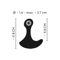 ויברטור אנאלי לגבר לעיסוי הערמונית-anos