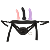 סט סטרפ-און יוקרתי 4 חלקים Strap-On Collection