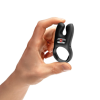 טבעת רטט זוגית יוקרתית חזקה ונטענת-Fun Factor