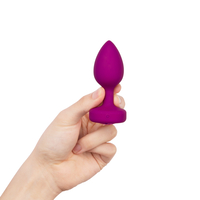 פלאג אנאלי תכשיט רוטט רובי-B-VIBE S/M