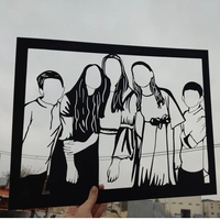 תמונה בעיצוב אישי מחיתוך בלייזר