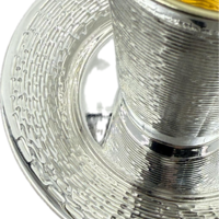 סט כוס בלז ריקוע פסים לרוחב