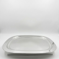 מגש כסף מלבני