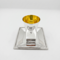 סט כוס וצלחת קידוש