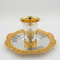 סט חתן בראשית יציקות זהב - רקוע