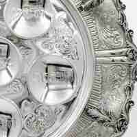 קערת פסח - מגש ויקטוריה יציקות ריקוע