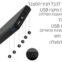 סוללת חירום רב שימושית 9,000 mAh