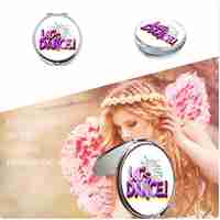 LOVELA Beauty Pocket Mirror | Let's Dance design