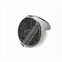 LOVELA Beauty Pocket Mirror | Dance Mix design