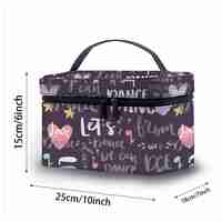 LOVELA Cosmetic Bag | Dance Life design