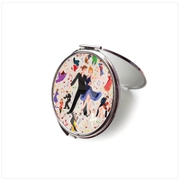 LOVELA Beauty Pocket Mirror |  Dance Circle design