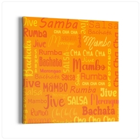 LOVELA ציור קיר |  Latin Dances design