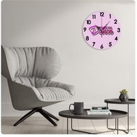 LOVELA שעון קיר | Time to dance Pink design