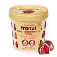 franui פטל מוקפא מצופה בשוקולד מעולה