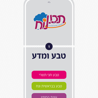 סדרת תכנונוח בנושא טבע לכל השנה