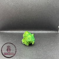 פסלון BULBASAUR בהדפסת תלת מימד- גודל לבחירה