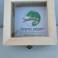 חוכמת הזיקית בקופסת עץ