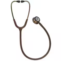 3M™ Littmann® Classic III™ Monitoring Stethoscope, Copper-Finish Chestpiece, Chocolate Tube, 27 in, 5809