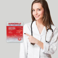 BURNSHIELD פד גזה לכוויות