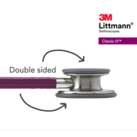 3M™ Littmann® Classic III™ Stethoscope, Plum Tube, 5831