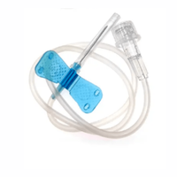 מחט פרפר 23G כחול 50 יח' דגם חדש (השחזה ארוכה) KDL