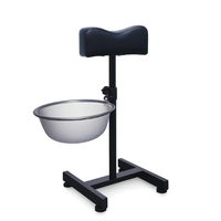 רגלית לפדיקור עם כרית עבה וקערת איסוף - Pedicure footrest