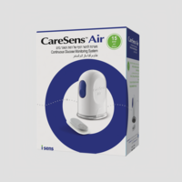 CareSens Air CGM - מערכת לניטור רציף של רמות סוכר בדם - לשימוש של 15 יום. דק, קל, מדויק וקל לשימוש, הכל במכשיר אחד.