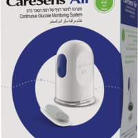 CareSens Air CGM - מערכת לניטור רציף של רמות סוכר בדם - לשימוש של 15 יום. דק, קל, מדויק וקל לשימוש, הכל במכשיר אחד.
