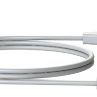 שנאי / מטען USB בתקן רפואי - 2 אמפר עם כבל באורך 1.8 מ'