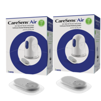 CareSens Air CGM - מערכת לניטור רציף של רמות סוכר בדם - לשימוש של 15 יום. 2 חיישנים במחיר מיוחד.