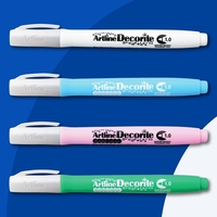 סט טושים פסטל מארז 4 צבעים - Artline Decorite