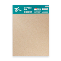 בלוק נייר לפסטל שמן 20 דפים 200 גרם Mont Marte Oil Pastel Pad Premium – A4