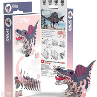 ערכת הרכבה תלת־ממדית ספינוזאור EUGY – פאזל 3D מקרטון איכותי