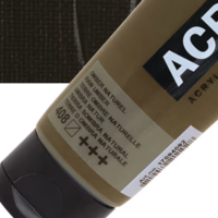 צבע אקריליק אמסטרדם מסדרת Standard – גוון אומבר טבעי (Raw Umber 408)