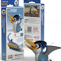 ערכת הרכבה תלת־ממדית פטרודקטיל EUGY – Pterodactyl פאזל 3D מקרטון