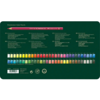 סט עפרונות שמן קופסת פח – 60 עפרונות  Faber-Castell Polychromos