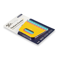 סט מסרקי טקסטורה לחימר, צבע או גבס סט 4 חלקים Mont Marte Texture Combs Signature