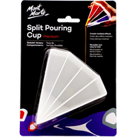 כוס לחלוקת צבעים פרימיום Mont Marte Split Pouring Cup
